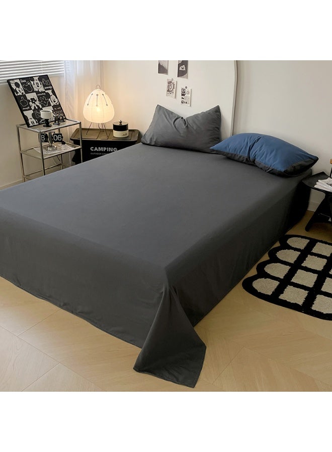 4PCS Duvet Cover Sets, Queen Bedding Quilts Sets Bed Cover, Bedding Set, Including Comforter, Sheet Duvet Cover and 2 Pillows Comforter Sets 200x230cm (Blue) - Image 3